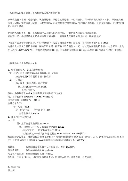 公司财税知识