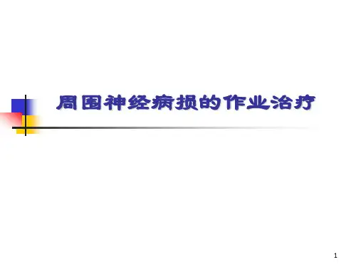 周围神经损伤康复