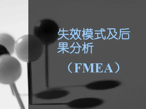 失效模式及后果分析培训(ppt 108页)