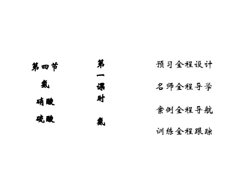 氨ppt课件