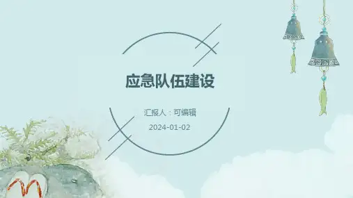 应急队伍建设