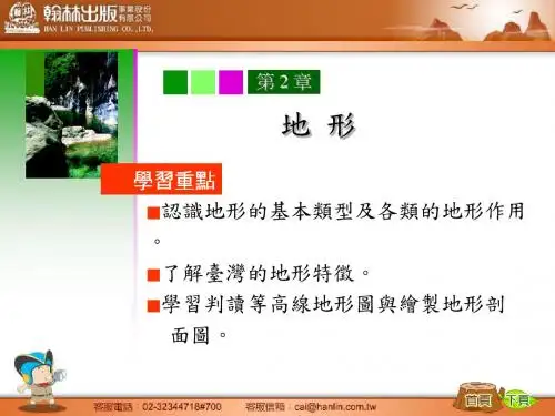 地形剖面图