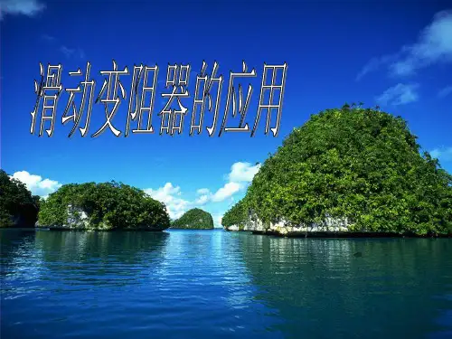 中考专题复习之滑动变阻器的应用PPT课件(初中科学)