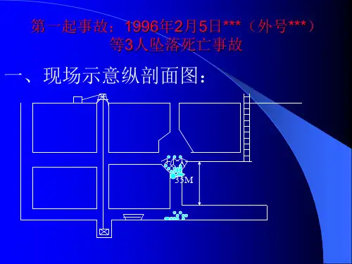 非煤矿山典型事故案例分析PPT