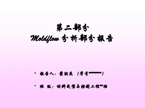Moldflow模流分析PPT