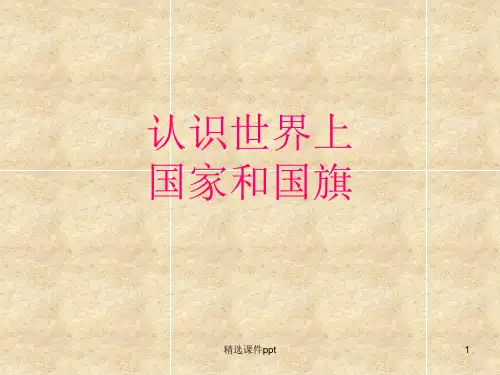 认识世界上国家和国旗
