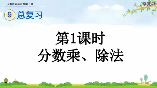 人教版六年级数学上册期末总复习知识梳理课件