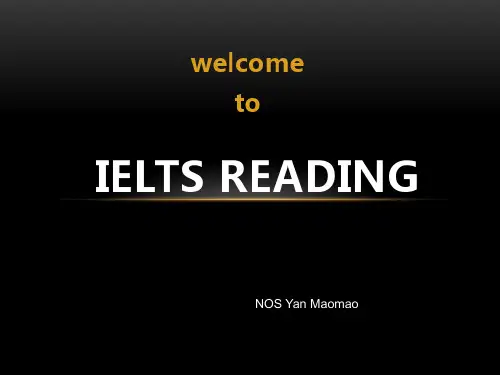 雅思阅读1. Introduction & List of headings题型