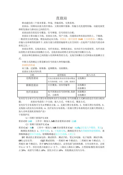 直放站