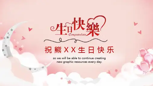 (插画)员工生日快乐生日派对活动策划动态电子相册PPT模板-优质课件PPT