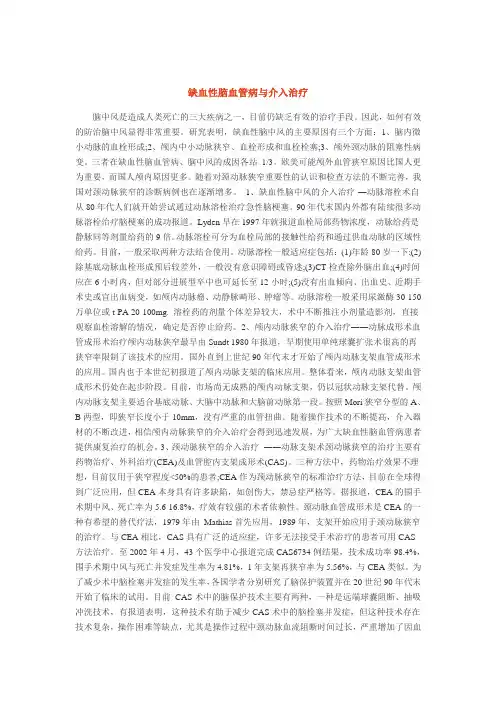 什么是介入治疗