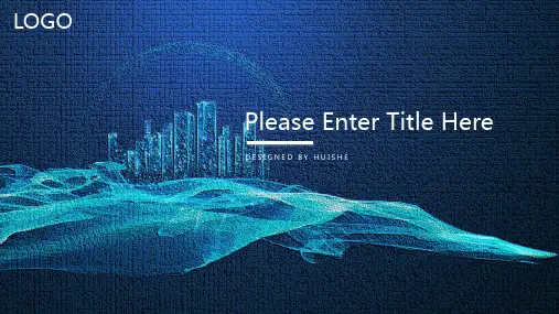 实用华丽酷炫创意矢量静态扁平化工作总结ppt模板