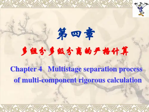 04多组分多级分离的严格计算.