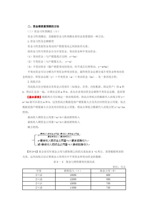 第100讲_资金需要量预测(2)(1)
