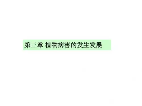 植物病害的发生发展概述.ppt
