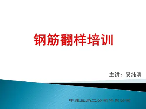 钢筋翻样(梁)