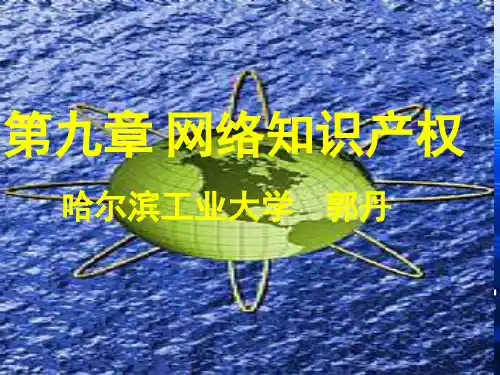 《知识产权法概论》课件：9