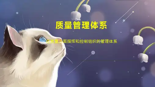 质量管理体系