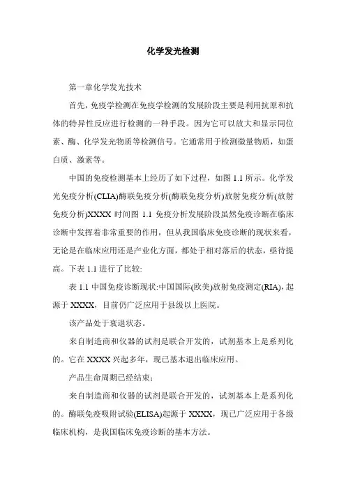 化学发光检测.doc