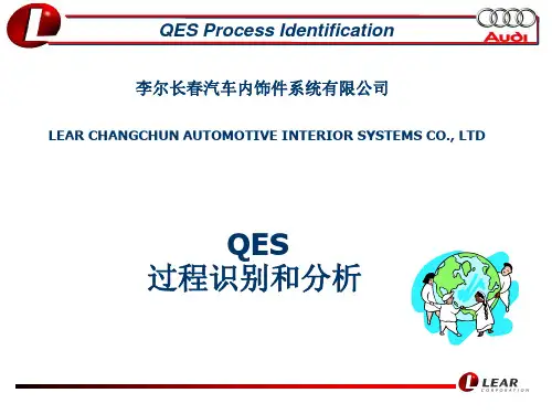 TS16949过程识别和分析(COP,SP,MP)2007CQ