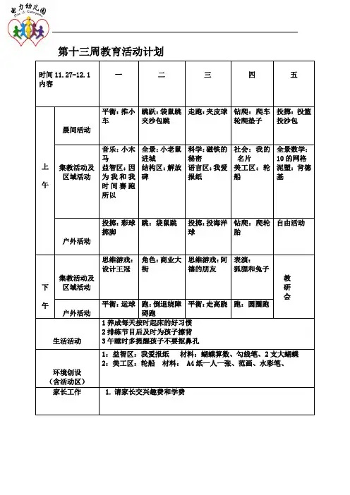 第十三周教案___陈玉