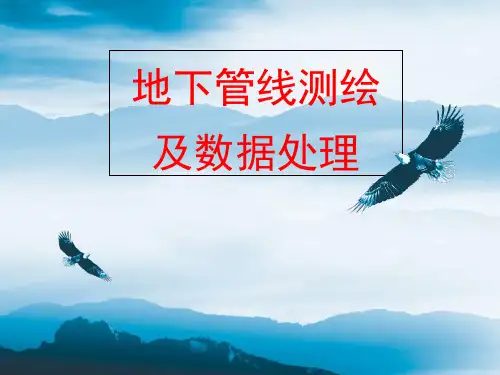 地下管线测绘及数据处理-文档资料