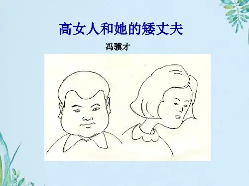 苏教版选修《短篇小说选读》之《高女人和她的矮丈夫 》课件  (共25张)