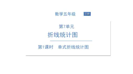 《折线统计图》(完美版)PPT课件5