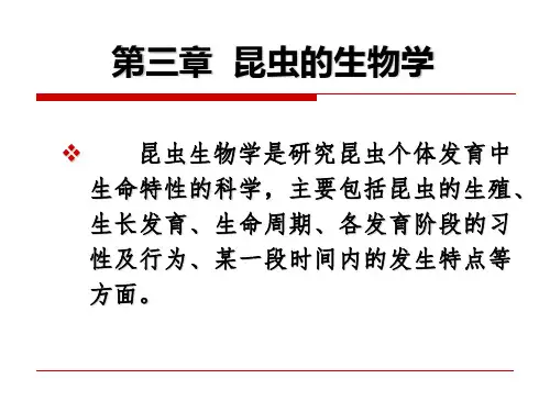 园艺昆虫学第3章