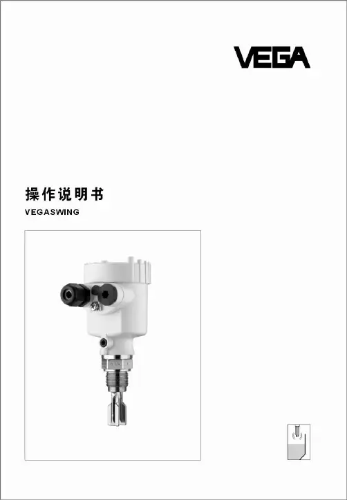 VEGASWING音叉开关操作说明书