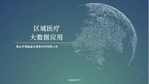 医疗大数据应用规划ppt课件