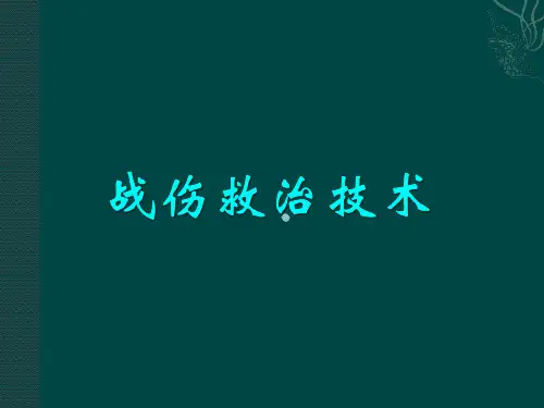 战伤救治技术