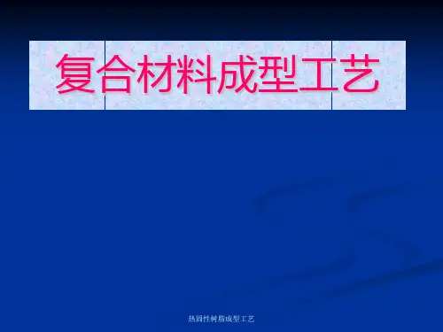 热固性树脂成型工艺 ppt课件