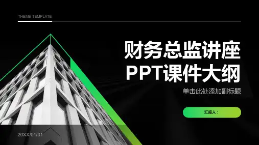 《财务总监讲座》课件 