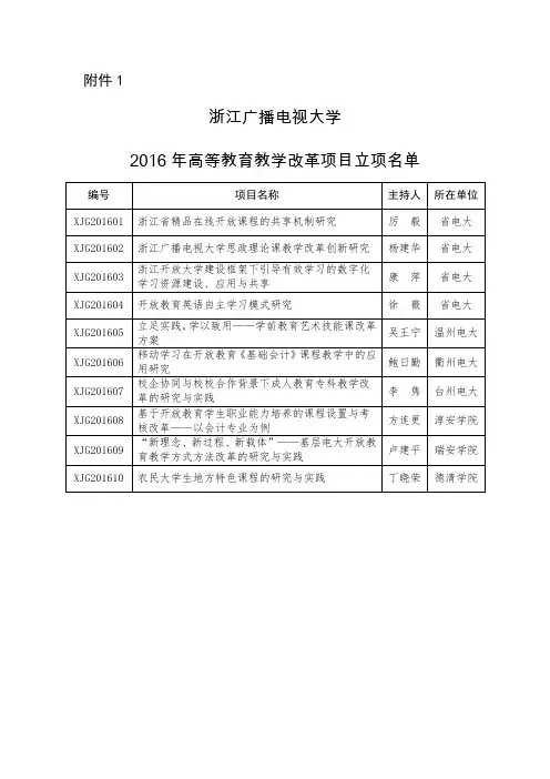 浙江广播电视大学