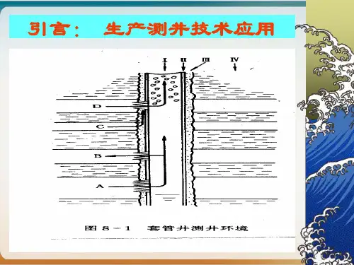 测井解释与生产测井课件PPT