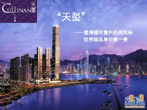 香港天玺超高层豪宅案例简介
