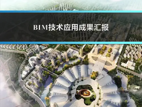 建筑工程BIM技术应用成果汇报PPT1