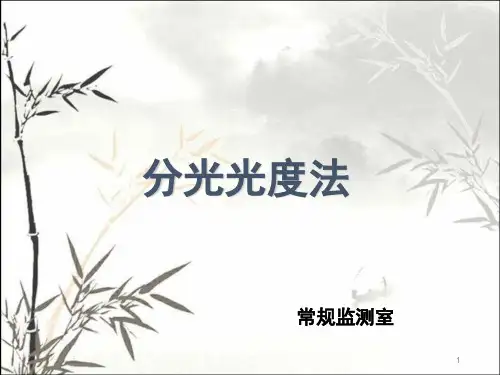 分光光度法 PPT
