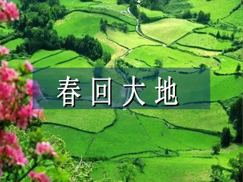 二年级下册第一课《找春天》ppt执教课件