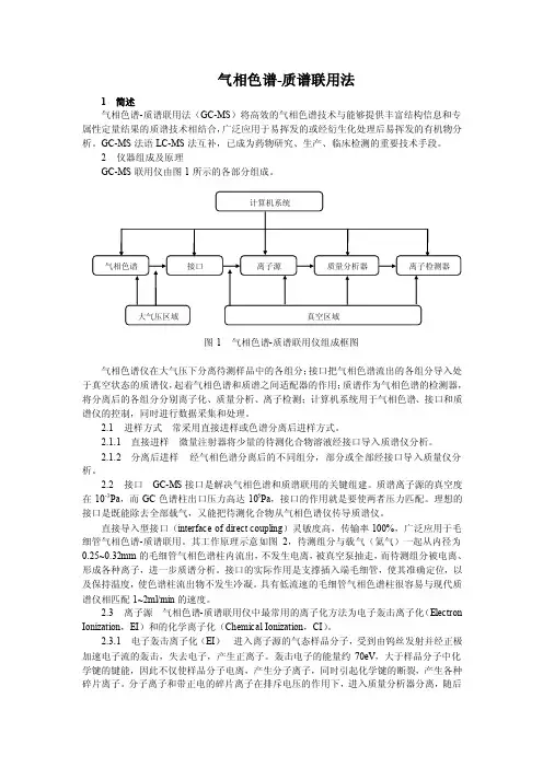 中国药品检验标准操作规范2010年版40气相色谱-质谱联用法