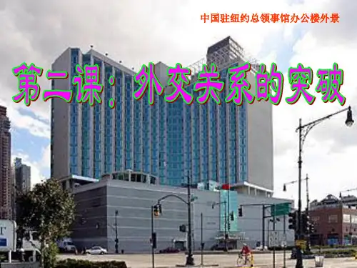 外交关系的突破[人民版][课件6]