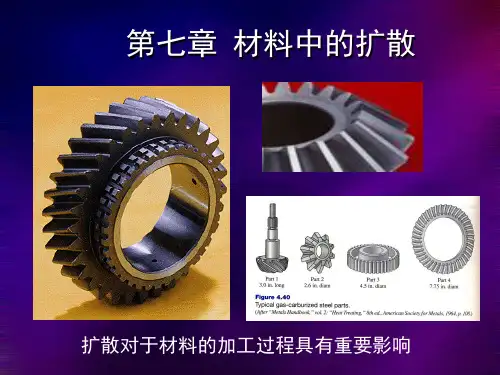 金属学与热处理 第07章 扩散