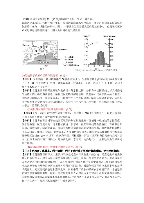 黄麻适合