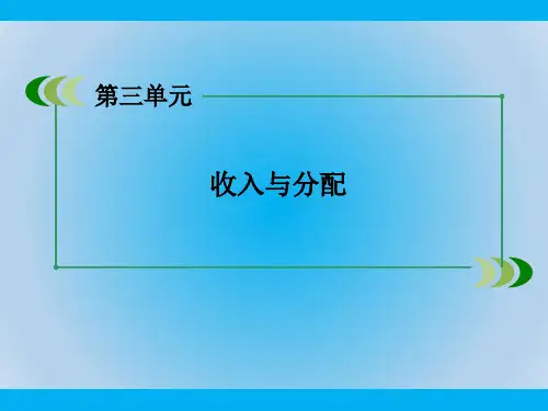 人教版高中政治必修一第8课 第1框PPT教学课件