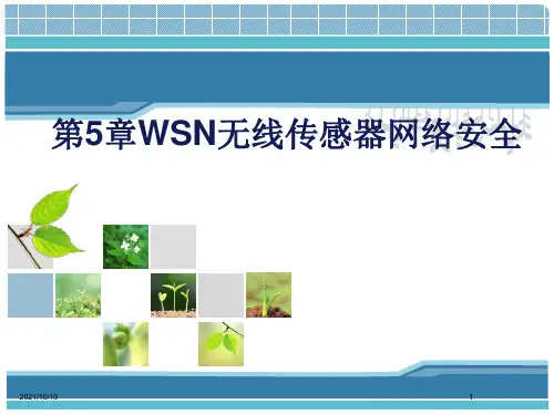 第5章 WSN无线传感器网络安全