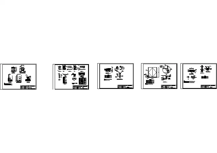III型配电站设备安装断面图