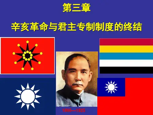近代史纲要课件第三章辛亥革命