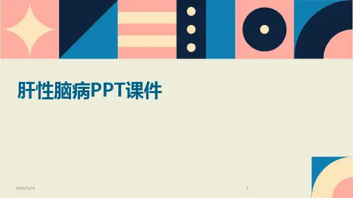 2024年度肝性脑病PPT课件