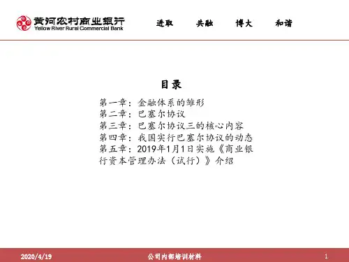 农村商业银行培训材料-40页PPT资料